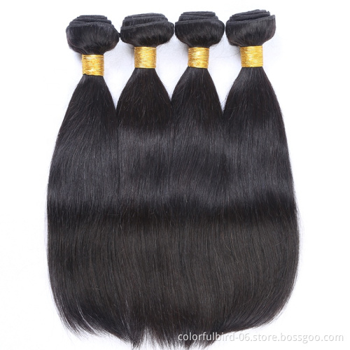 Free Sample hair bundles Mink Cuticle Aligned Hair Super Double Drawn straight Bundles Brazilian Hair
